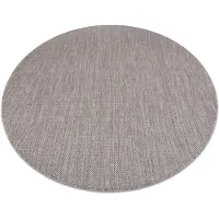 Rugsx Alfombra sisal SION círculo A5165A Mezcla Tejido plano beige circulo 150 cm
