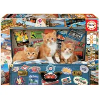 Educa PUZZLE 200 PIENTÄ KISSAKIERTOILIJAA