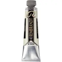 Taidepiste Rembrandt öljy 40ml 817 Pearl White