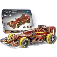 Wooden City 3D puinen palapeli, Auto, Roadster Rajoitettu Painos, 115 osaa, woodencity, LE-004