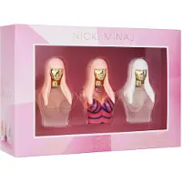 Nicki Minaj Mini 3-osainen lahjasetti (Pink Friday) 0,25 oz / 7 ml