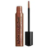Nyx Liquid Suede Metallic Matte Lipstick, Mauve Mist