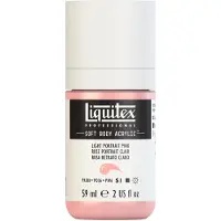 LIQUITEX Professional Soft Body akryylimaali 59 ml (2 oz) pullo vaaleanpinkki