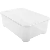 Curver Laatikko kannella T Laatikko M 32L 39x55,5x19cm läpinäkyvä