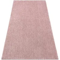 Rugsx Alfombra moderna y lavable LATIO 71351022 rubor rosado 80x150 cm