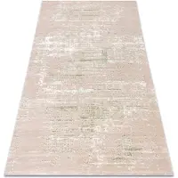 Rugsx Alfombra acrílica DIZAYN 8841 verde 100x300 cm