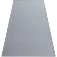 Rugsx Alfombra con refuerzo de goma RUMBA un solo color gris 200x300 cm
