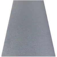 Rugsx Alfombra con refuerzo de goma RUMBA 1809 un solo color mezcla gris 150x200 cm