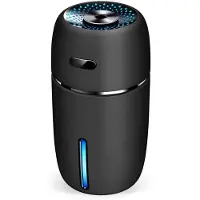 MaxPower USB-autokostutin 200 ml kannettava minikostutin, jossa 7 väriä LED-yövalo Hiljaiset säädettävät sumutilat
