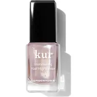 Londontown Shimmer Nail Highlighter - Moniulotteinen Iridescent Finish Kynsilakka Hoito Vegaaninen Cruelty Free Shimmery Gold Pehmeä Pinkki Sunkissed