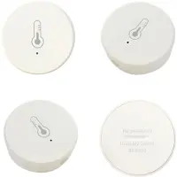 Jojomino Tuya Zigbee -lämpötila- ja kosteusanturi, ääniohjaus, älykäs kodin kosteusmittari, reaaliaikainen valvonta