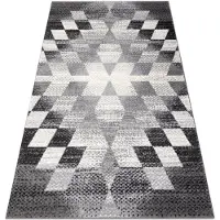 Rugsx KAKE 25812677 Rooma -matto, harmaa/musta