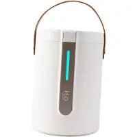 Jojomino Langaton ilmankostutin USB:llä, hiljainen toiminta makuuhuoneeseen, aromaterapia eteerisillä öljyillä, ladattava ilmankostutin B