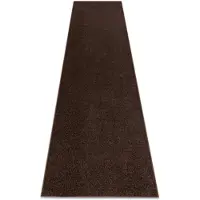 Rugsx Alfombra de pasillo ETON 898 marrón 50x370 cm