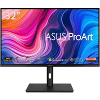 Asus ProArt Display 32" 1440P -näyttö (PA328CGV) - QHD (2560 x 1440), IPS, 165Hz, 95% DCI-P3, 100% sRGB/Rec.709, ΔE < 2, Calman Verified, ...