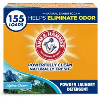 Arm & Hammer jauhemainen pyykinpesuaine Alpine Clean 9,56 lb 155 Loads