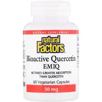 Natural Factors - Bioaktiivinen Kversetiini EMIQ 50 mg (60 kapselia)