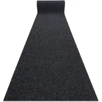 Rugsx Runner - Alfombrilla antideslizante GIN 2057 exterior, interior liverpool antracita 120 cm 120x1250 cm