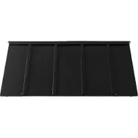 DUOKU Oven Ylätuki - - 143x61 cm - Metalli - Teräksinen Kehys - Sadensuoja
