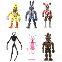MaxPower 6kpl Five Nights At Freddy's Minifigures Play Toys