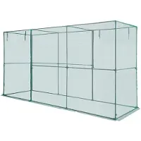 DUOKU Kulttuurikehys - - YJ-FHL002 - 3560x1200x1940 mm - Lintuhäkkiverkko - Teräsputket 16 mm