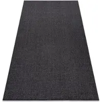Rugsx Alfombra MIMO 6272 sisal exterior negro 180x270 cm
