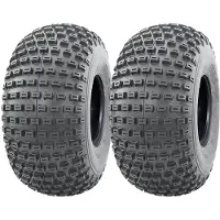 Parnells 22x11.00-8 Knobby ATV Tire Quad Trailer E-merkitty Road Legal 4ply P322 (2 kpl sarja)