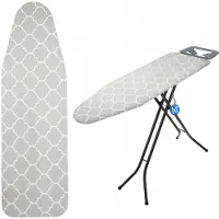 Kadax Joustava silityslaudan päällinen, 132x48cm, harmaa
