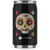 Les Artistes Isotherminen pullo - - Pull Can'It - 280 ml - Sokerikallo - Kaksoisseinäinen ruostumaton teräs (5h kuuma/10h kylmä)