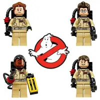 MaxPower Fit Lego Ghost Busters Minihahmot Lasten Lelut Lahjat 4 kpl