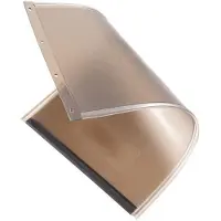 DUOKU Eläinten läpivienti - - Malli CWM-S - 5,25" x 8,13" - Paksu PVC - Säänkestävä