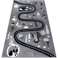 Rugsx Matto FUN Route harmaa