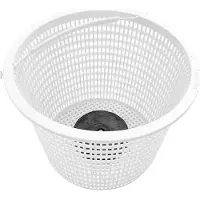 Jojomino Swimming Pool Skimmer Basket Replacement with Weighted Bottom & Lockable SP1070 Pool Cleaning Skimmer White S