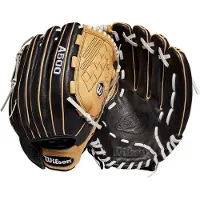 Wilson 2022 A500 Sireeni 12,5" Fastpitch Outfield Glove - Vasemman kden heitto musta/blondi/keltainen
