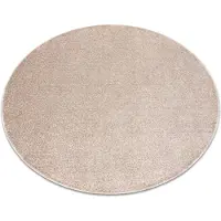 Rugsx Matto pyöreä INDUS beige 34 sileä, melange