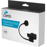 Cardo Packtalk Edge half helmet kit