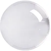 Typecat Läpinäkyvä värillinen lasinen kristallipallo, parantava pallo, valokuvausrekvisiitta, pallokoristelu, 60 mm