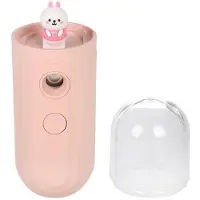 MaxPower (Vaaleanpunainen) 5 V kannettava minikostutin nanometri Fine Mist USB-lataus 250 mAh Akun kesto Alhainen melu