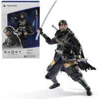 PS Ghost of Tsushima 6 Jin Sakai Samurai Toimintafiguuri ja 2 asustetta Shapes Collection PS5-faneille ja -keräilijöille yli 17-vuotiaille
