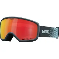 Giro Ringo -hiihtolasit - Lumilautailulasit miehille, naisille ja nuorille - Dark Shark Streaker -hihna, jossa on kirkas Ember-linssi