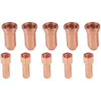 Torribaly 5 kpl 52556 elektrodi ja 51248 suuttimen kärki PT-100 PT100 -100 IPT100 PTM100 plasmaleikkauspolttimelle