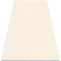Rugsx Alfombra de lavado moderna LINDO crema, antideslizante, peluda 160x220 cm