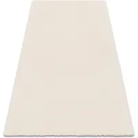 Rugsx Alfombra moderna TEDDY NEW sand 52 shaggy, felpa, muy gruesa beige 200x290 cm