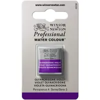 Winsor & Newton Professional -akvarellimaali, puoli pannua, Quinacridone Violet