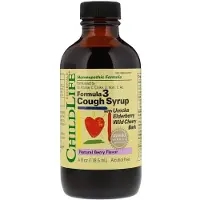 Child Life Formula 3 Yskänlääke, Luonnollinen Marja - 118 ml