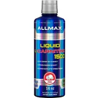 Allmax nutrition ALLMAX, Nestemäinen L-Carnitiini 1500, Hedelmäpunch, 16 oz (473 ml)