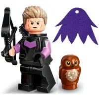 LEGO Marvel Series 2 Minihahmo: Haukansilm violetilla Pahan viitalla - Supersankarit 71039