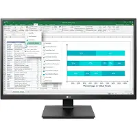 LG 27BK550Y-B 27 Full HD LED litteä musta tietokonenäyttö LED-näyttö