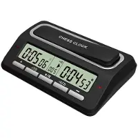 Melitt Stopwatch Board Clock Professional Digital Chess Clock Battery Powered Multifunctional for Training Teaching