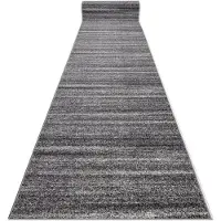 Rugsx Alfombra de pasillo SILVER Sáhara desierto, arena - gris 120cm 120x830 cm